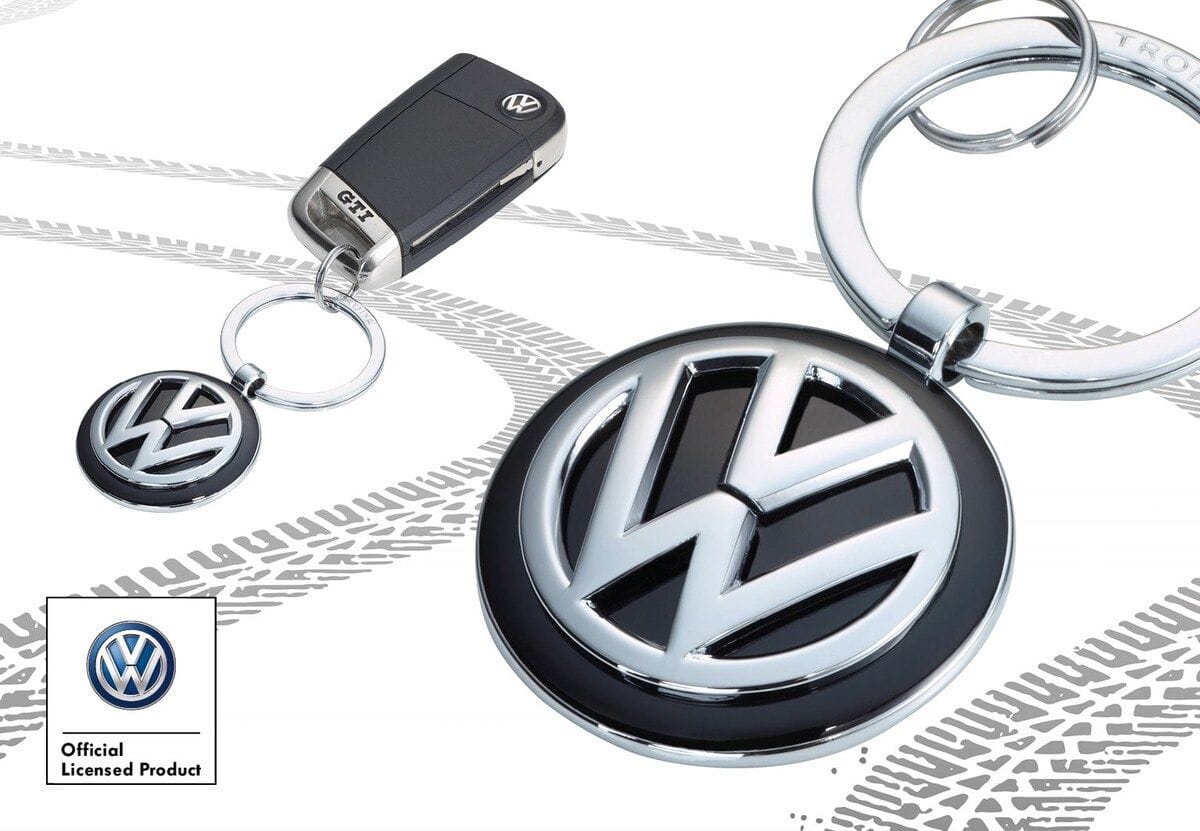 TROIKA Schlüsselanhänger KEYRING - KR16-05/VW VW-Emblem 1