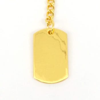 MetazaDogTag Tag Gold Maske